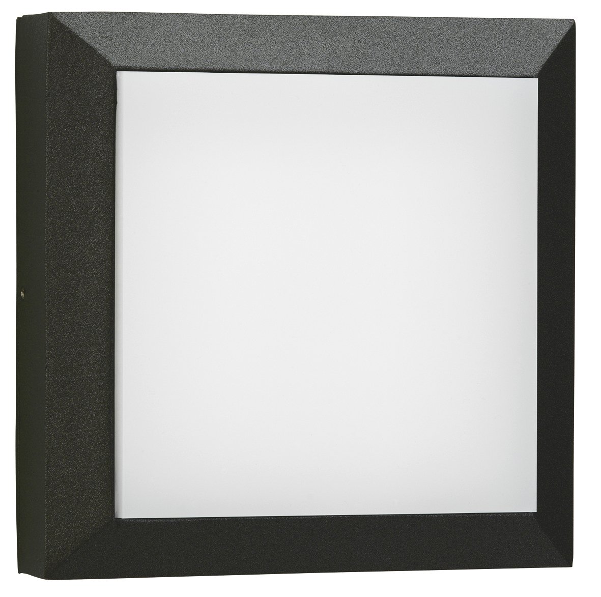 Albert Vierkante wandlamp buiten Parel 26cm-zwart - 666561