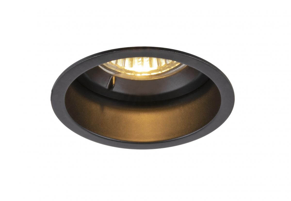 SLV InbouwspotHorn GU10 Blowerdoor getest zwart - 1005435