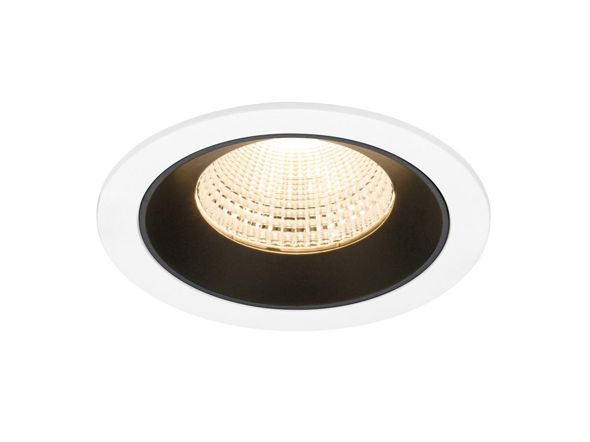 SLV InbouwspotNuminos L wit/zwart 2700K - 55gr - 1009771