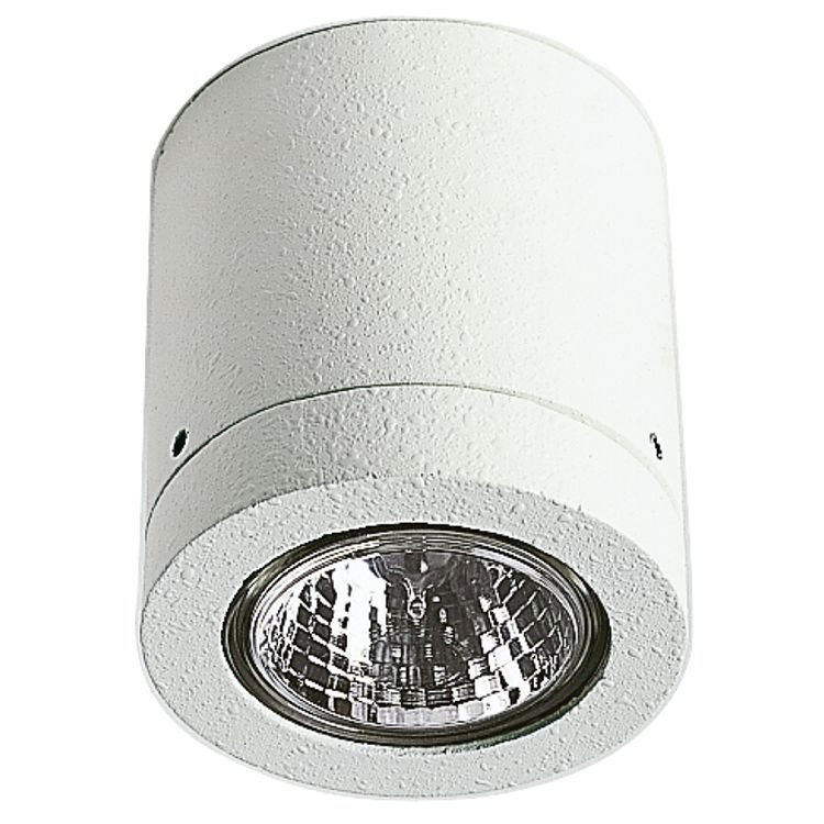 Albert Opbouwspots buiten plafondCylinder 7cm wit - 682140