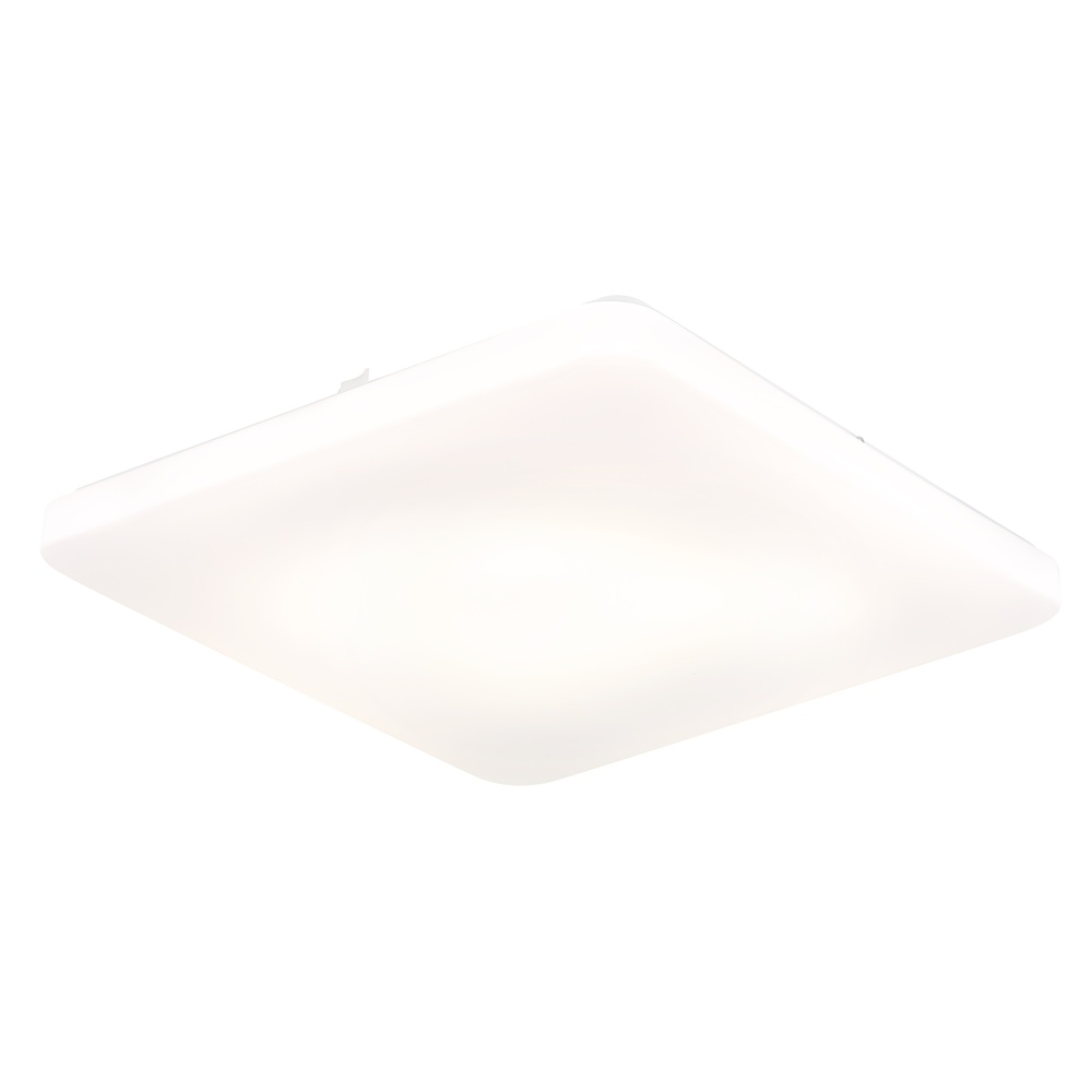 Globo Plafondlamp Donte vierkant wit 41cm - 41548-24