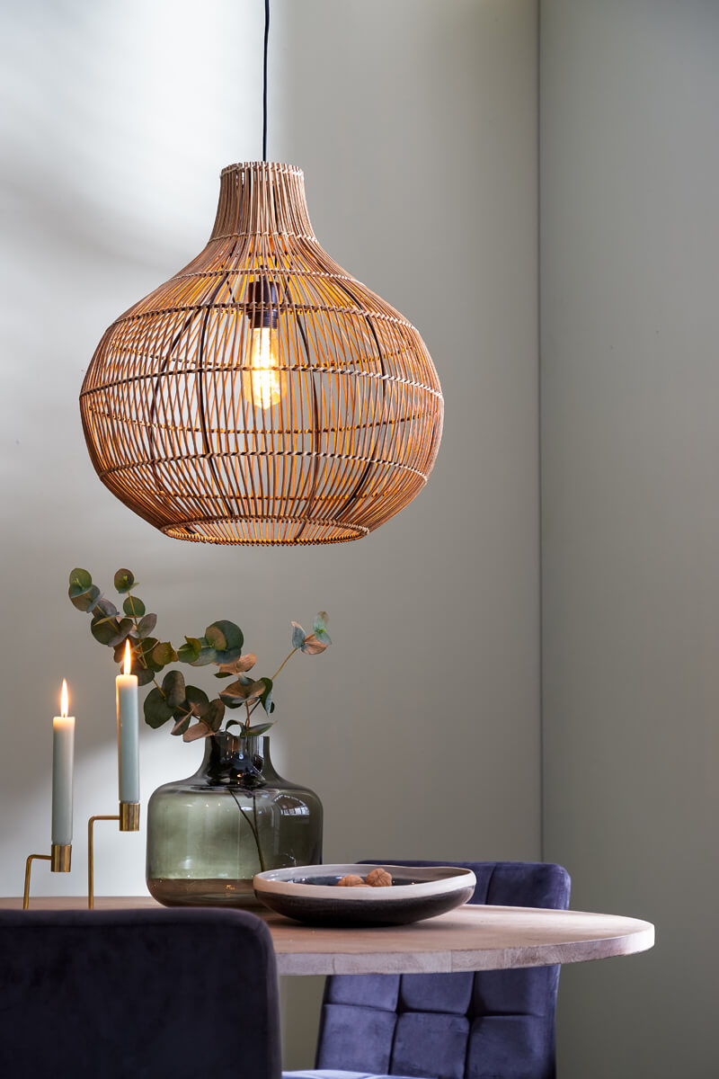 Light & Living Hanglamp Pacino rotan Ø 50cm - 2950818