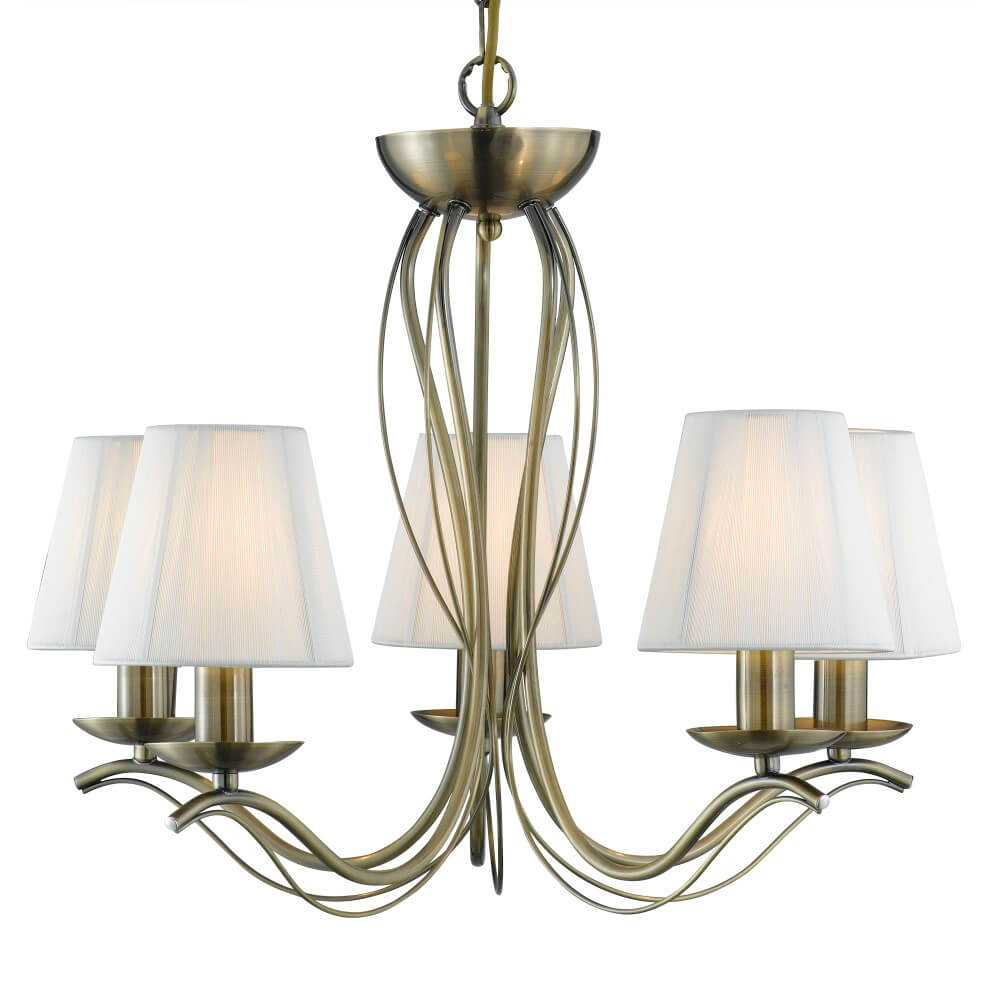 Searchlight Antieke hanglamp Andretti Ø 51cm - 9825-5AB