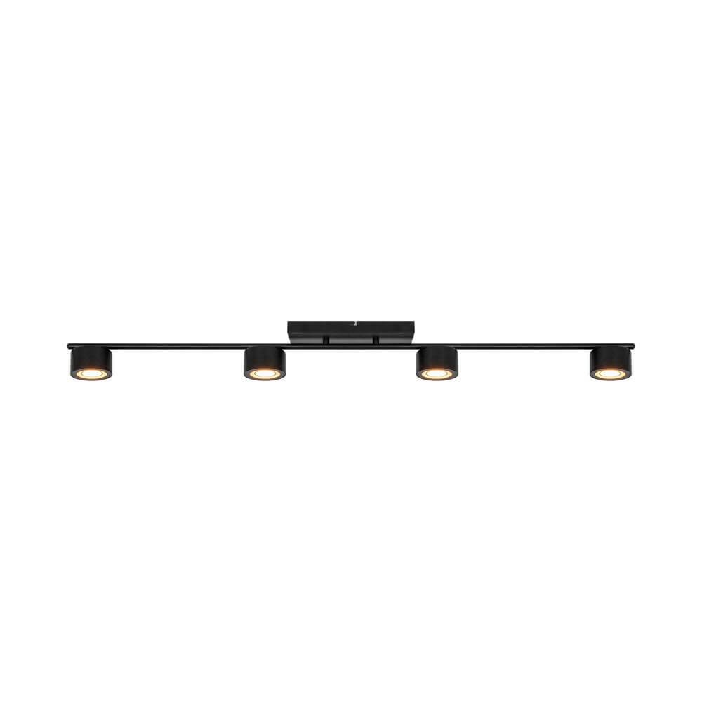 Nordlux Design plafondlampClyde 4-lichts zwart - 2213530103