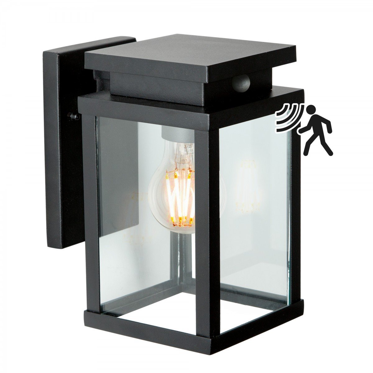 KS Verlichting Muurlamp Jersey met bewegingsmelder - 7408