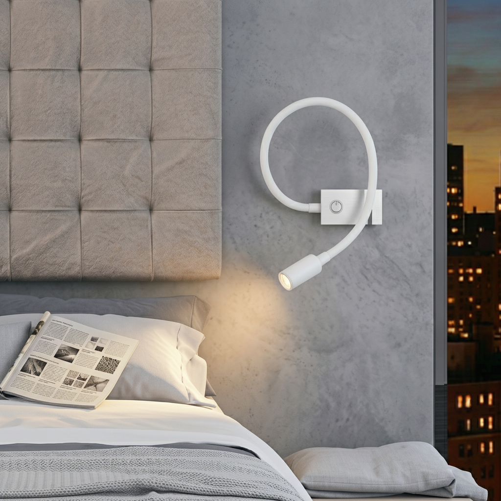 Lyora Bedlampje Geneva wit - 110550