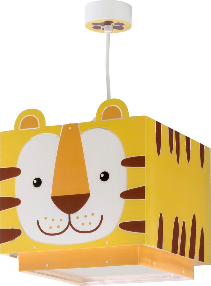 Dalber Kinderkamer hanglampLittle Tiger geel - 64562M
