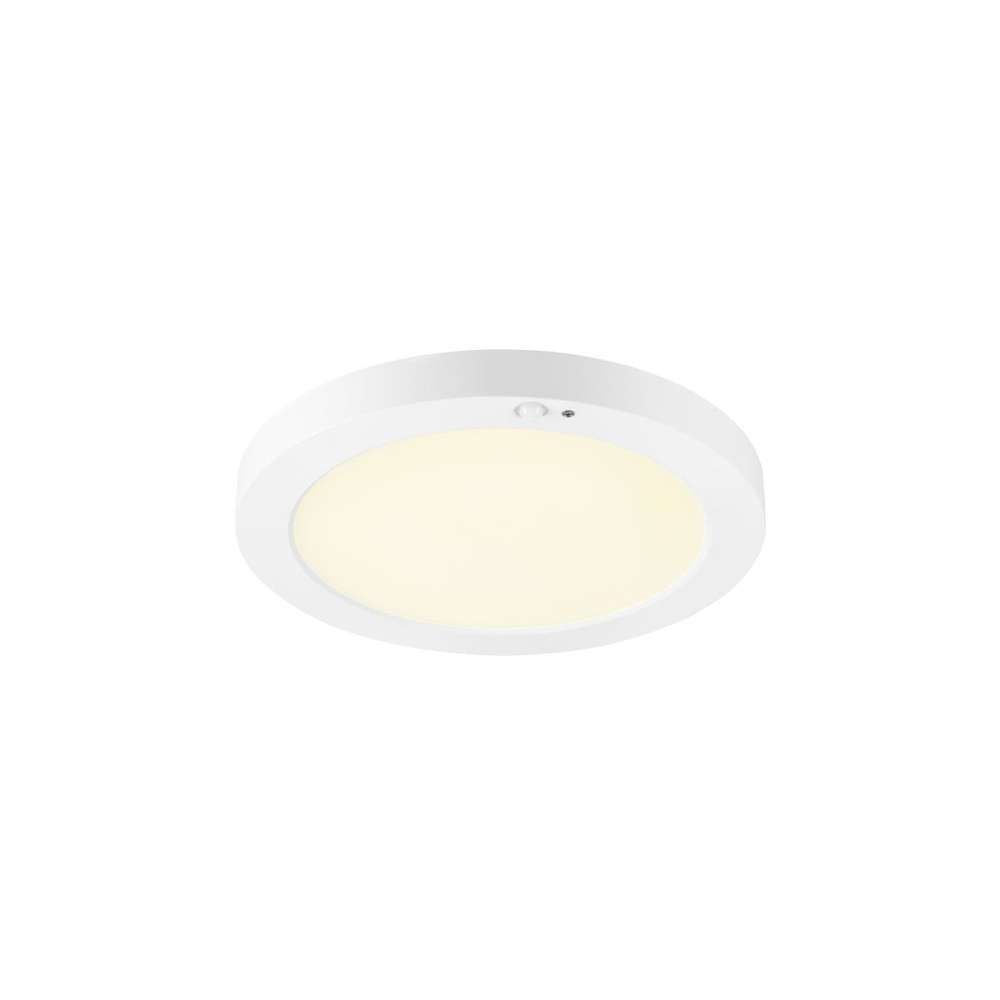 SLV PlafonniereVario Ø 22,7cm wit met sensor - 1010399