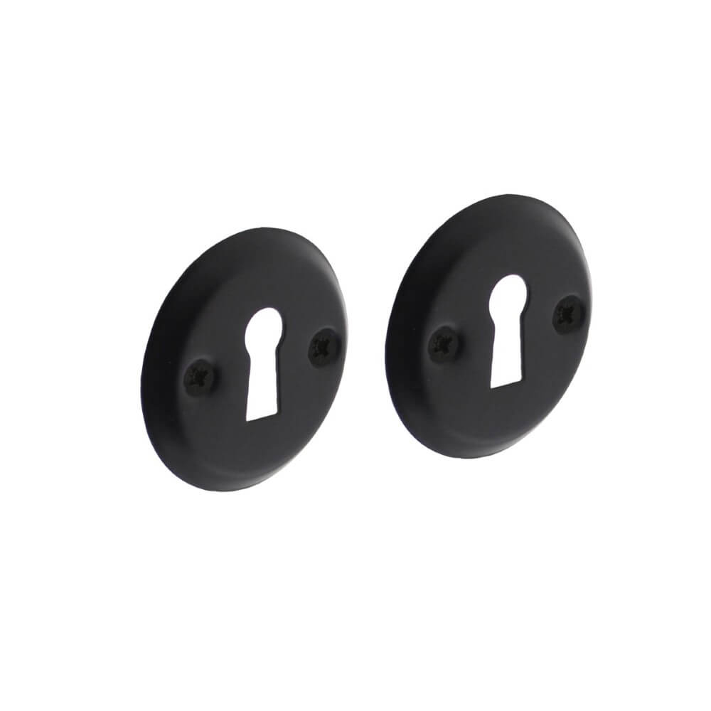 Intersteel Set van 2 sleutelrozettenTira rond zwart schroef - 0023.317386