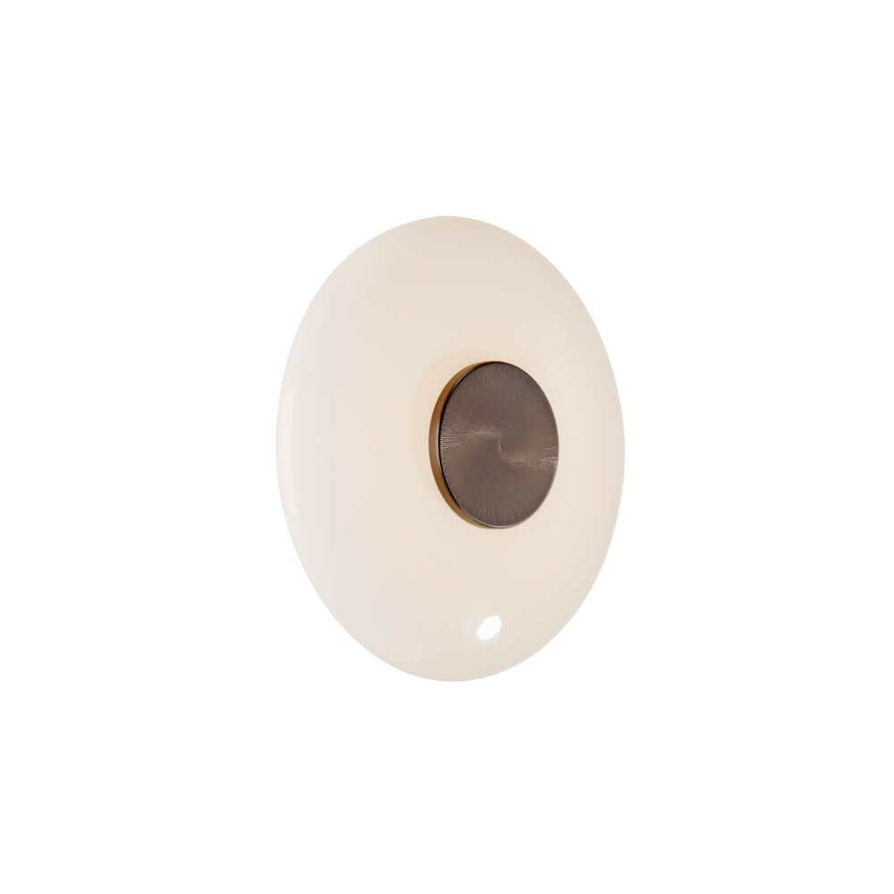 Paul Neuhaus Design wandlamp Pure Vitrum bruin - 6082-34