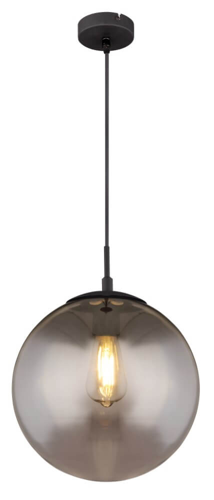 Globo Deisgn hanglamp Blama zwart Ø 30cm - 15830H1