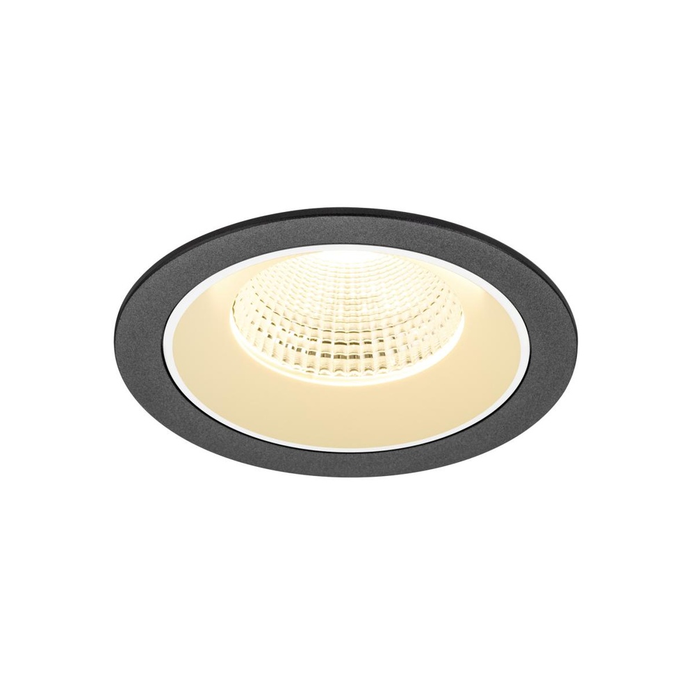 SLV InbouwspotNuminos L zwart/wit 3000K - 55gr - 1009781