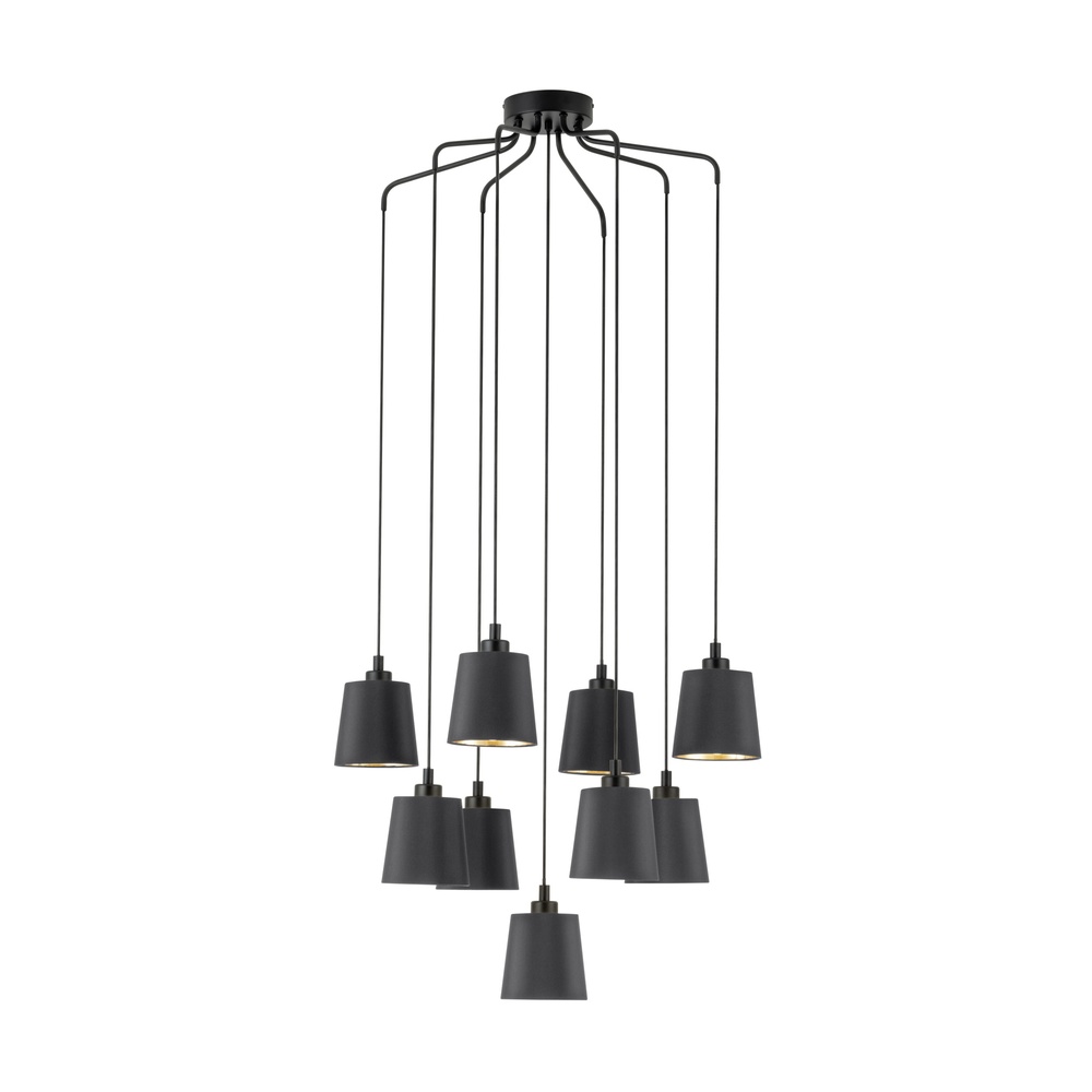 Eglo Design hanglamp Bernabetta zwart - 39739