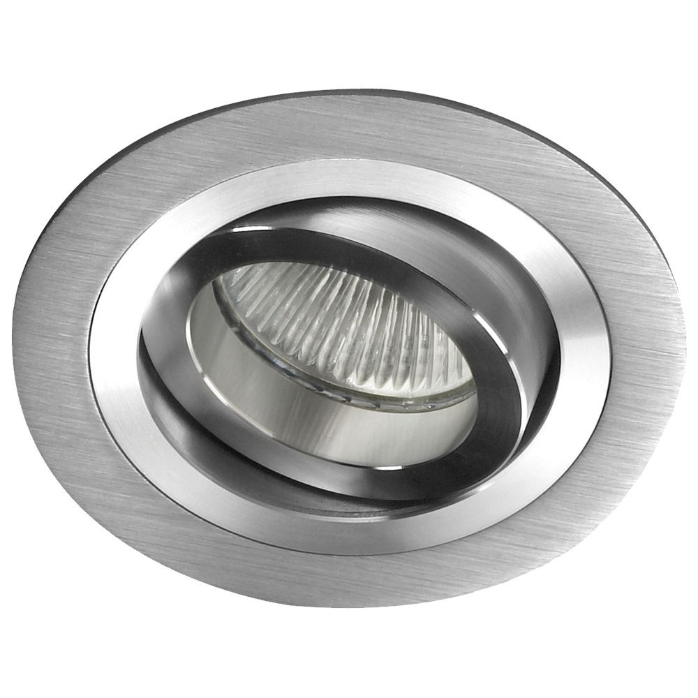 Masterlight Inbouwspot Di Moda Round richtbaar metaalgrijs - 5082-37