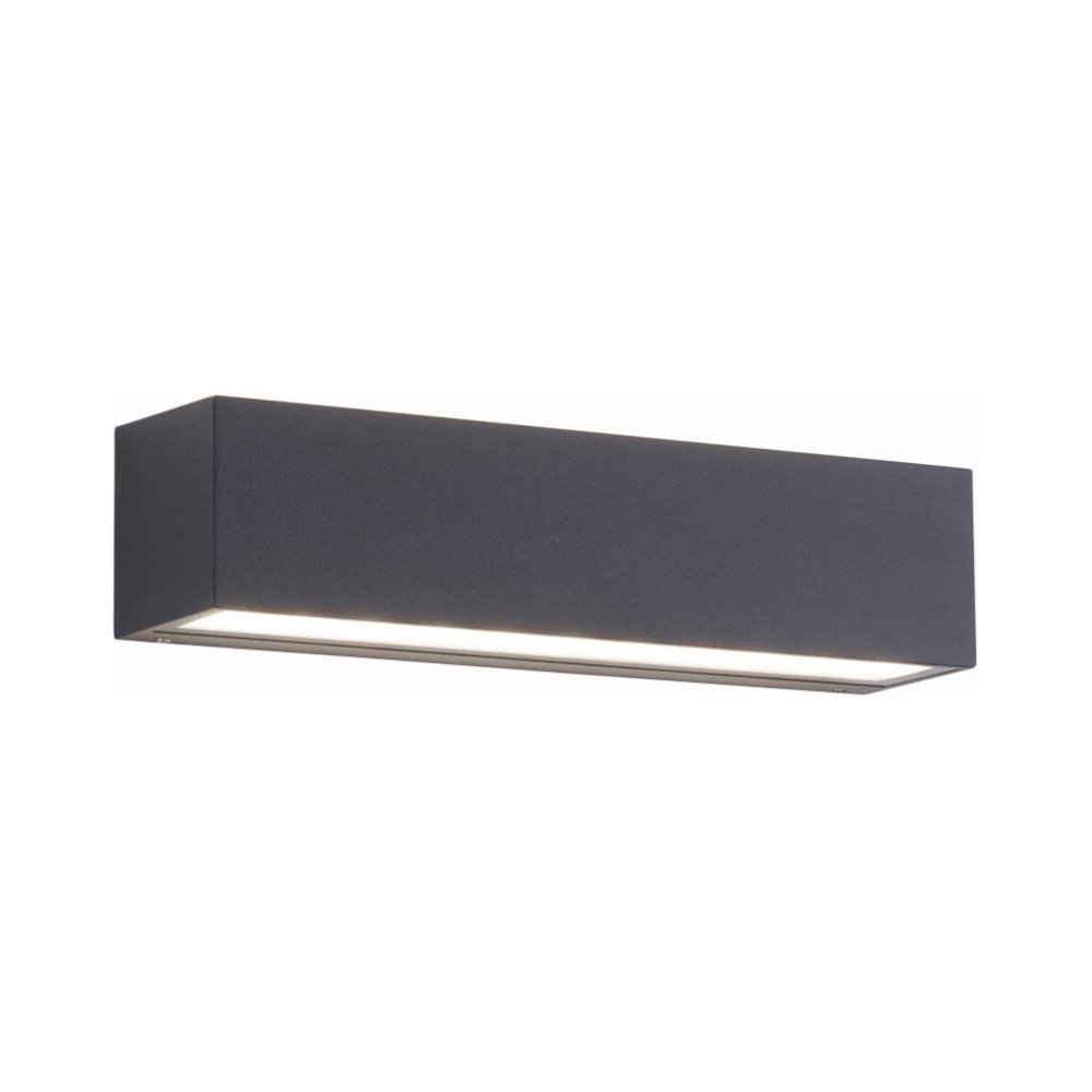 Paul Neuhaus Langwerpige wandspotRobert 25cm antraciet - 9675-13