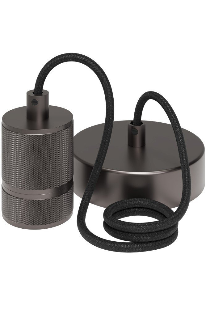 Circle HanglampPendel Cord gun metal grijs - 965240