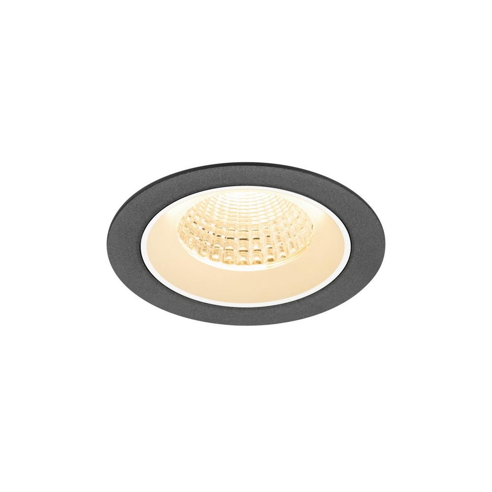 SLV InbouwspotNuminos M zwart/wit 2700K - 55gr - 1009602