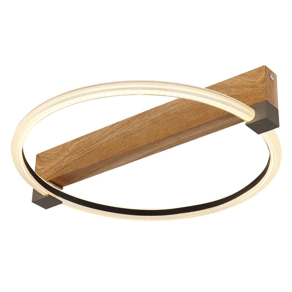 Globo PlafondlampFletcher hout design - 48050D