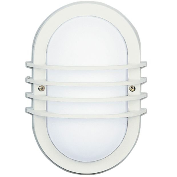 Albert Verlichting boven deur Ovalla stripe wit - 686046