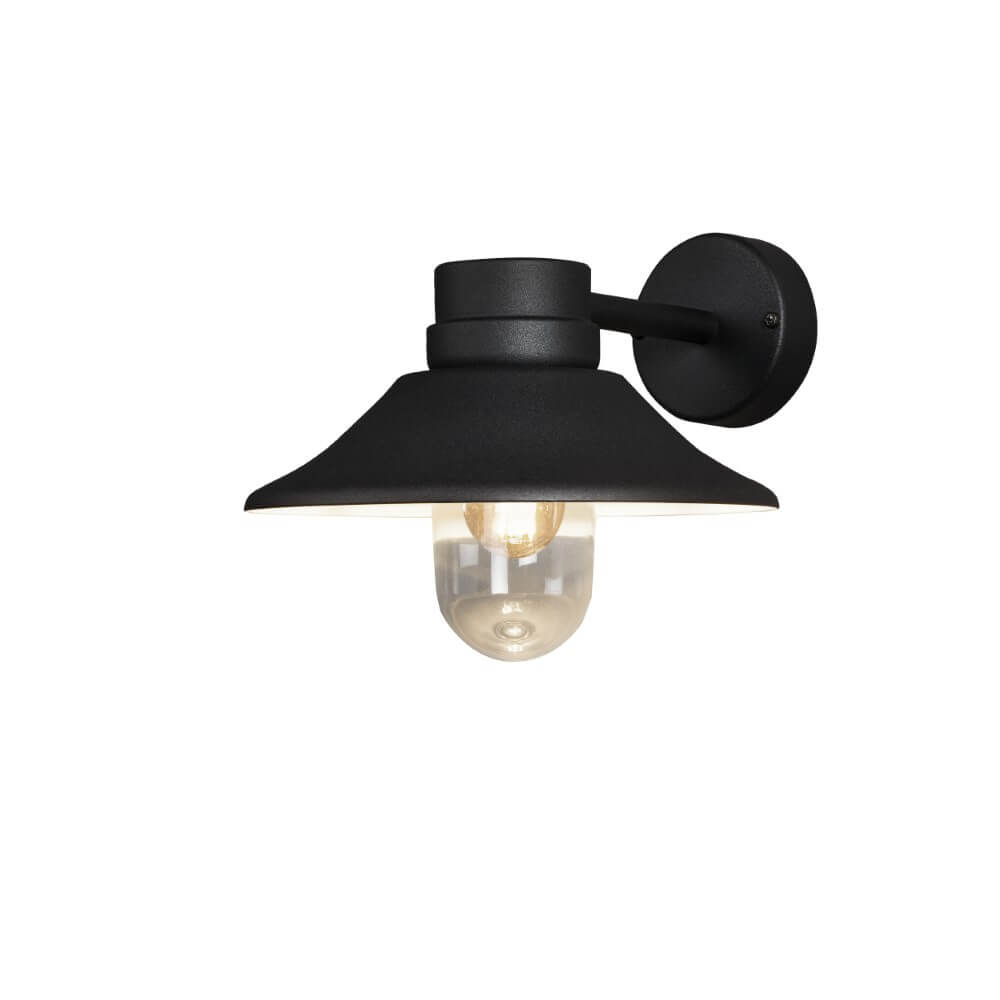KonstSmide Landelijke wandlamp Vega zwart - 428-750