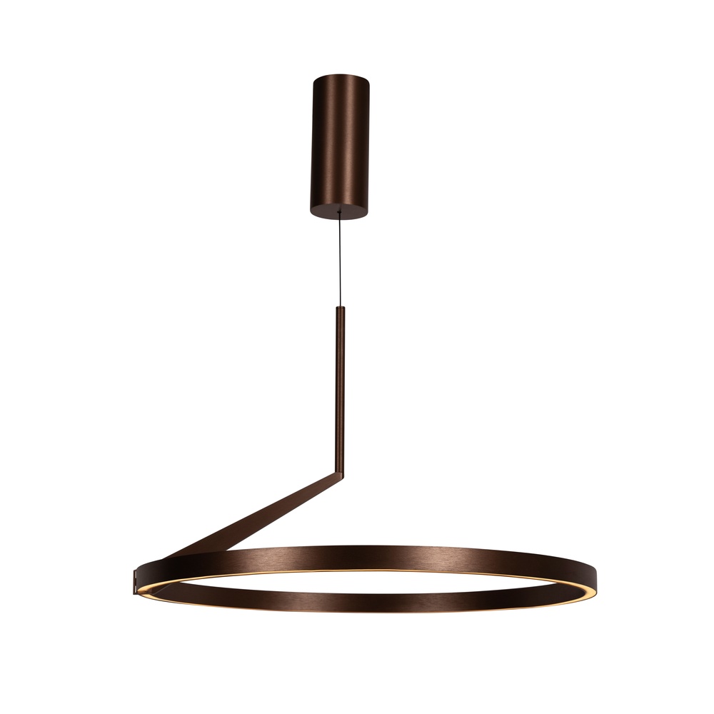 Premium by Lucide Strakke led hanglampApplause roodkoper - Ø 60cm - 23400/60/96
