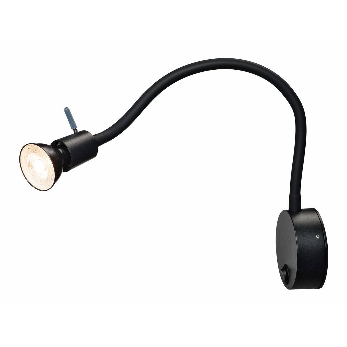 SLV Flexibele leeslampDio Flex zwart - 1002608