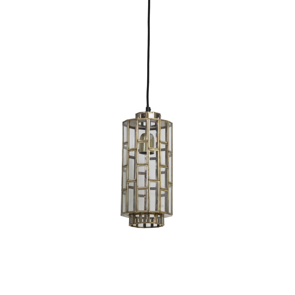 Light & Living Antieke hanglamp Sostrene Ø 15cm - glas - 2926918