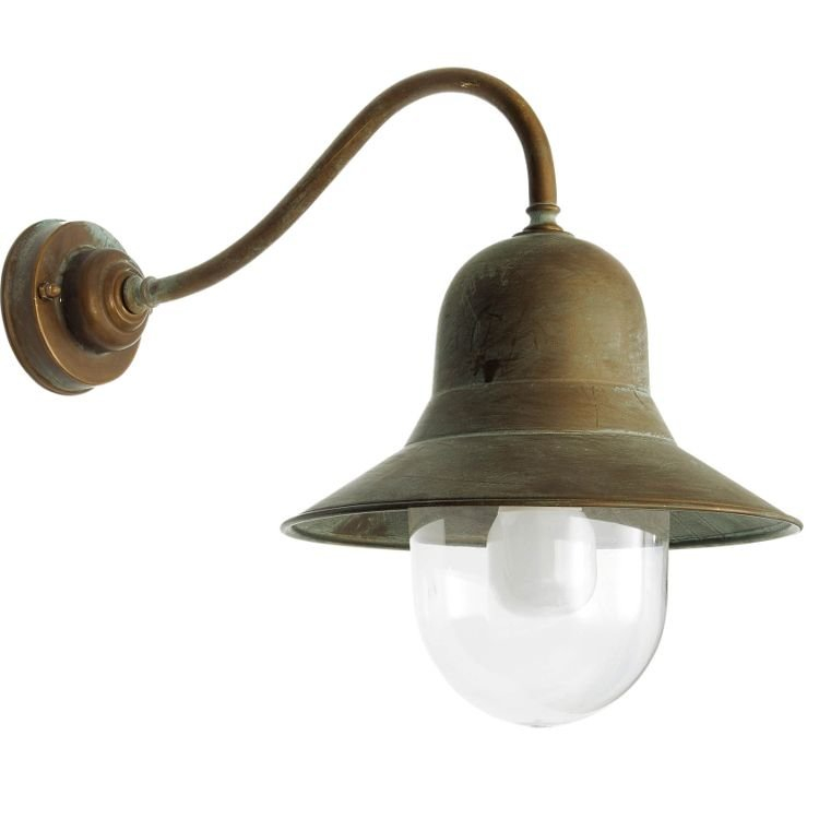 Franssen Stallamp Maritime landelijk 49cm koperbruin - 23802-36