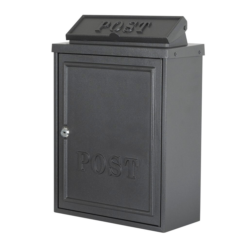 KS Verlichting Antraciete brievenbusPostbox B6 - 17137 afbeelding