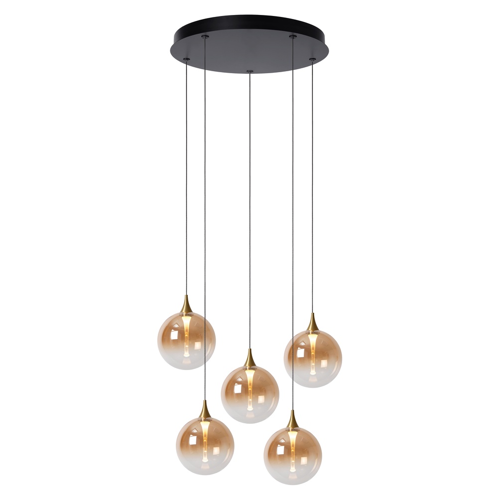 Premium by Lucide Design led hanglampGisela fading - 5x Ø 16cm - 13494/18/62