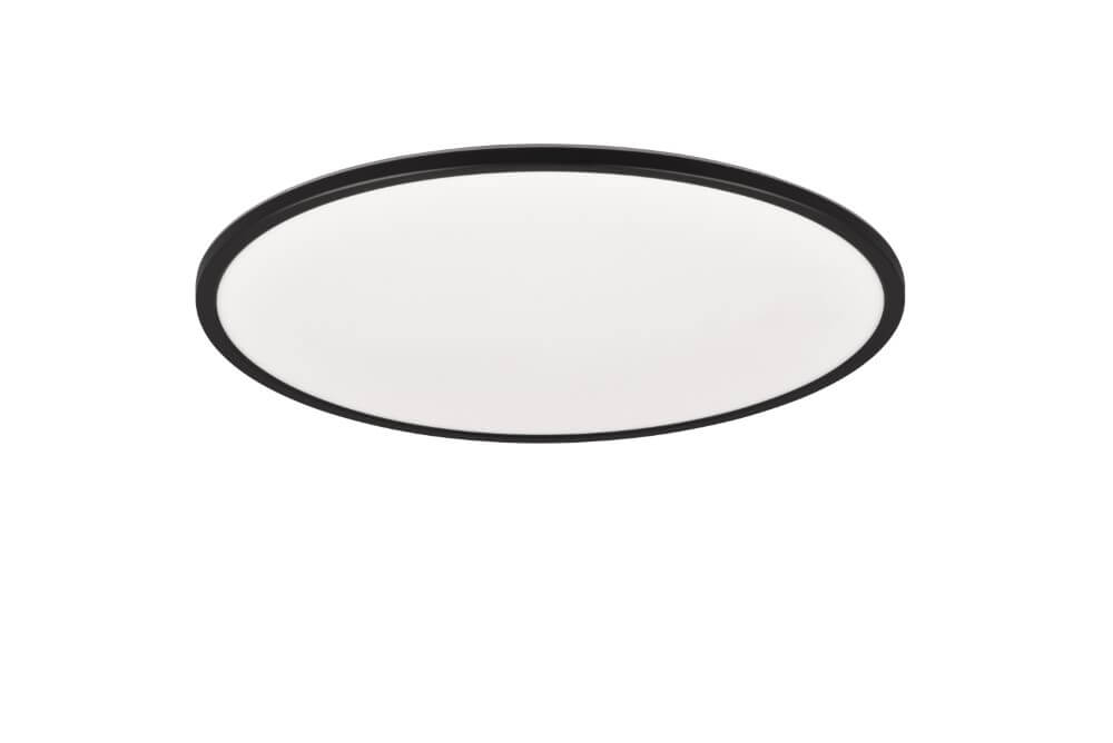 Trio Zwarte plafondlampScott design - R64381032