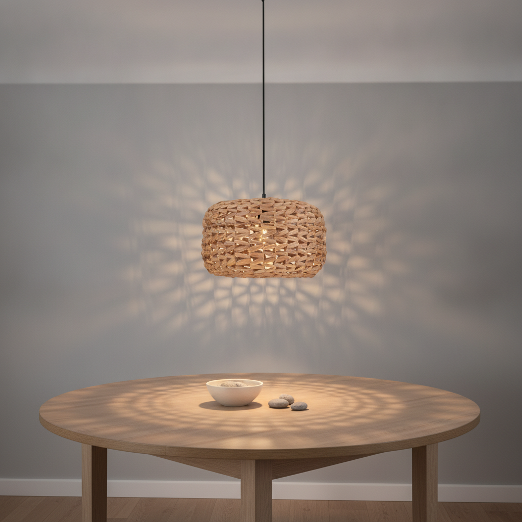 Lyora HanglampPonn Ø 40cm rotan - 9586625