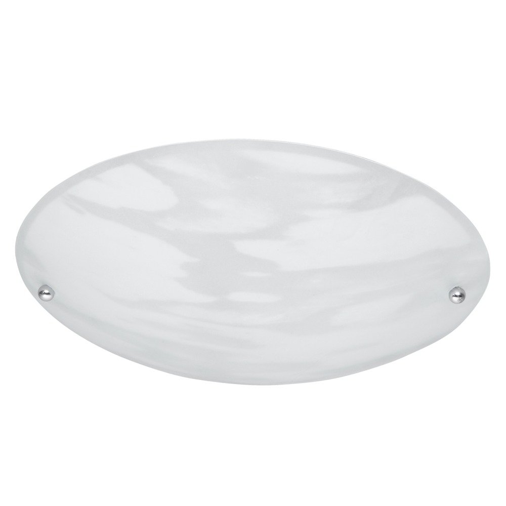 Trio PlafondlampLana 25cm gevlamd wit - 6196011-07
