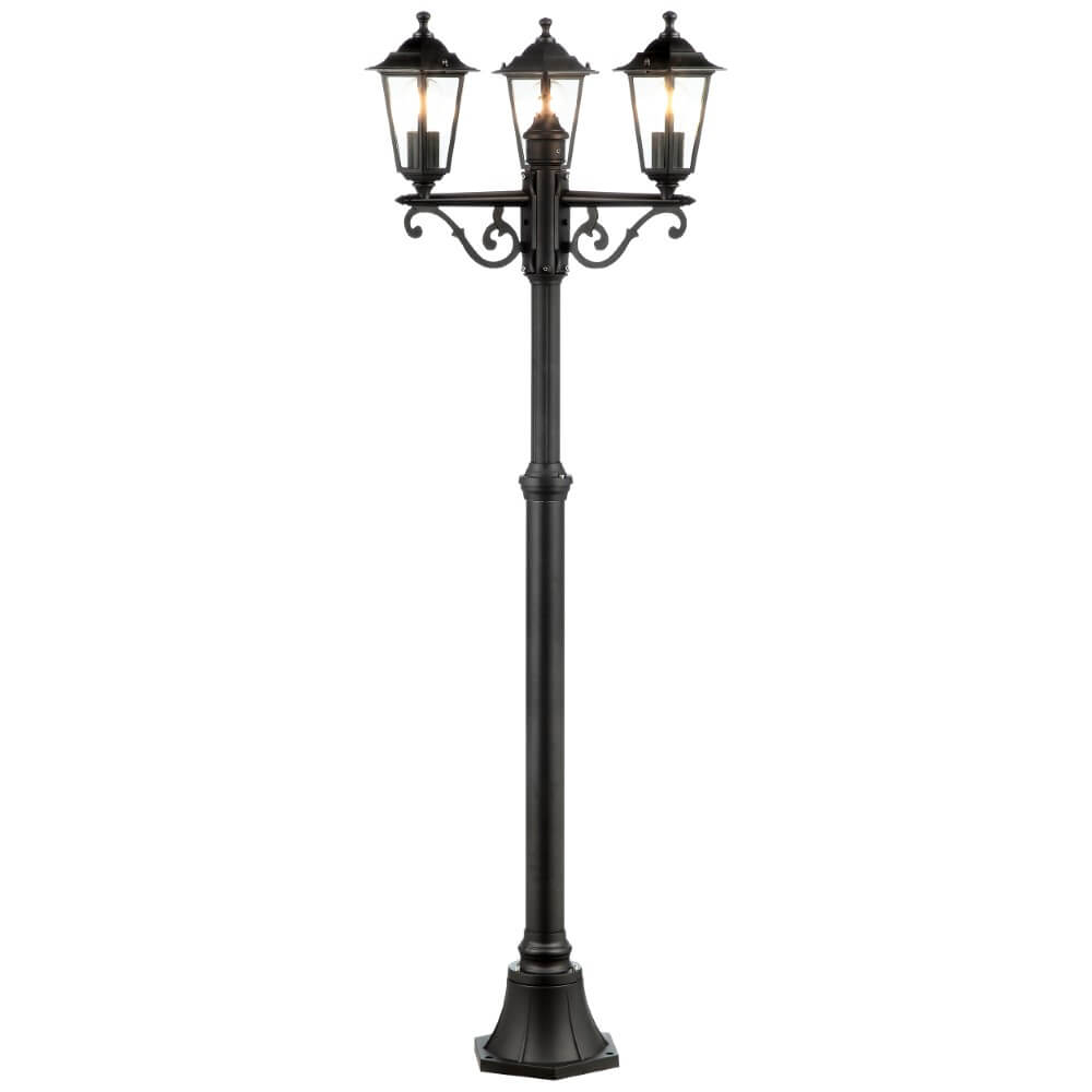 Brilliant 3-lichts lantaarnCarleen 195cm klassiek - 90990A06
