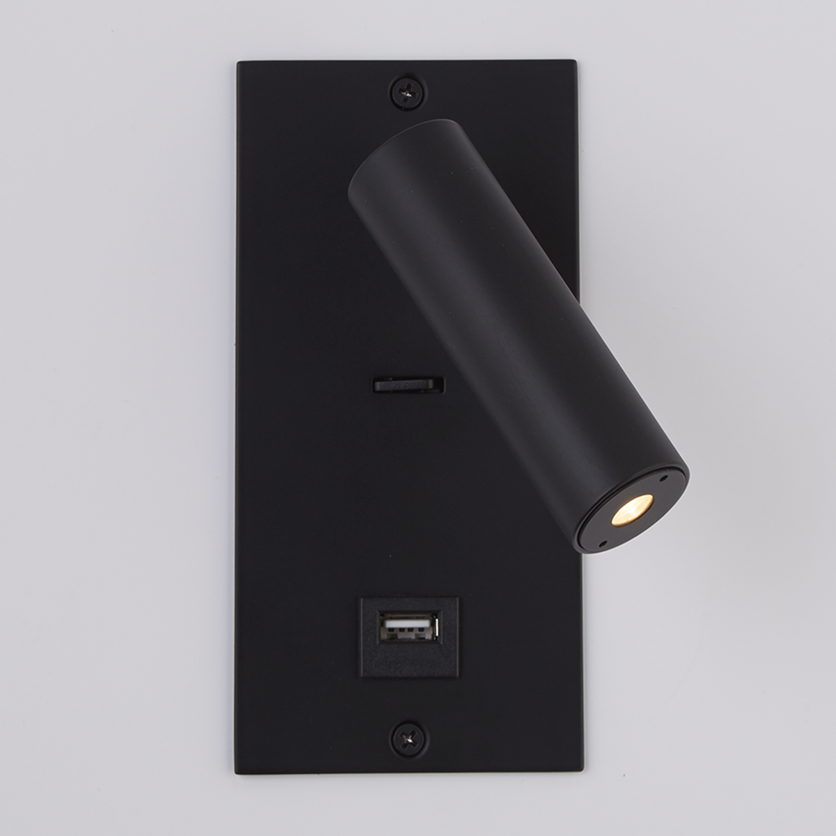 Lyora InbouwbedlampjeVictoria zwart met USB - 510627
