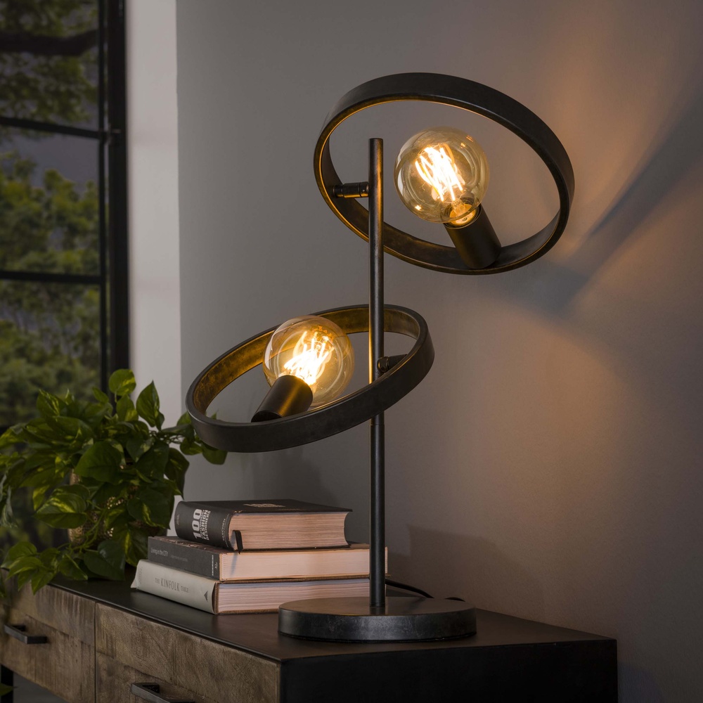 Lyora Ringen tafellamp Hover 53cm hoog - charcoal - 8400/76