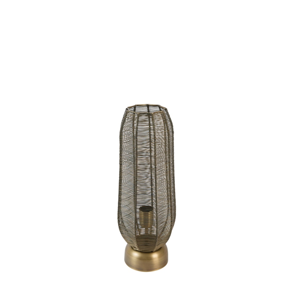 Light & Living Tafellamp Samret brons 46cm - 1900618