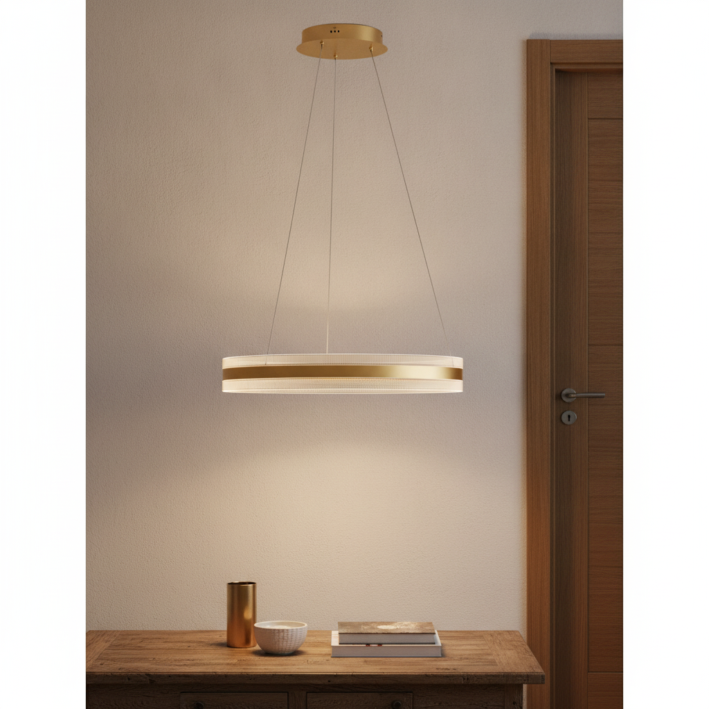 Lyora HanglampAgos design goud Ø 60cm - 110166