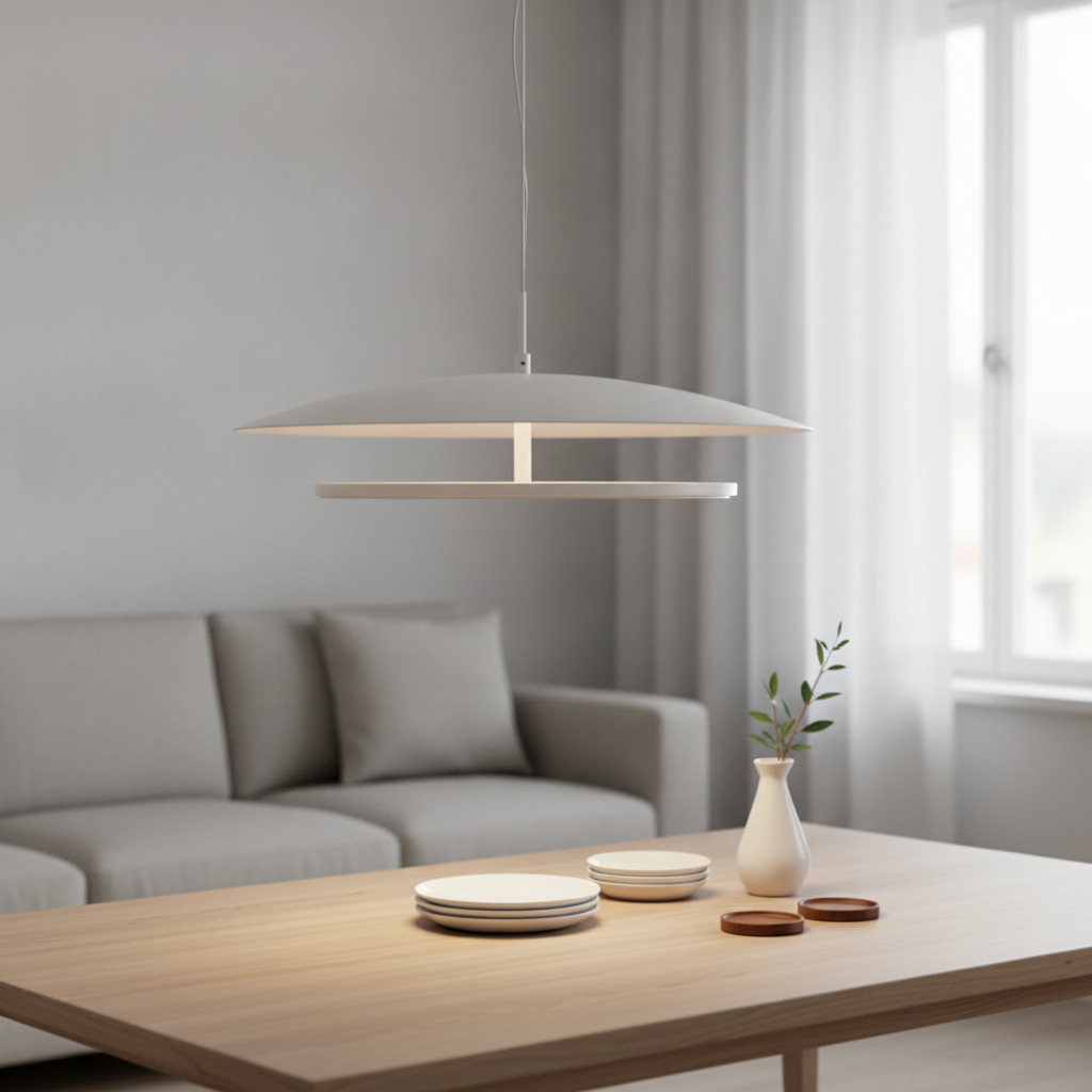 Lyora Design hanglamp Olos wit Ø 50cm - 110841