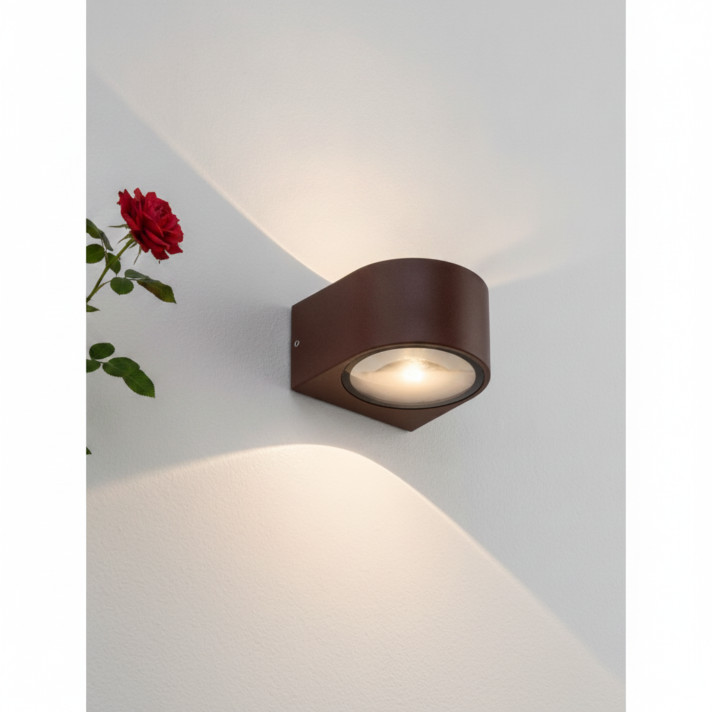 Lyora OpbouwspotOpera up & down roestbruin - 9030938