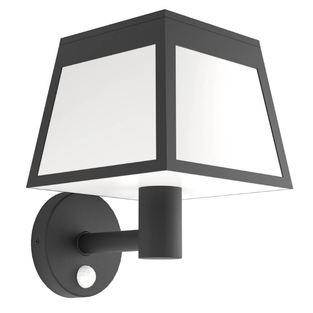 Eglo Solar wandlamp Altilia zwart met wit - 901073