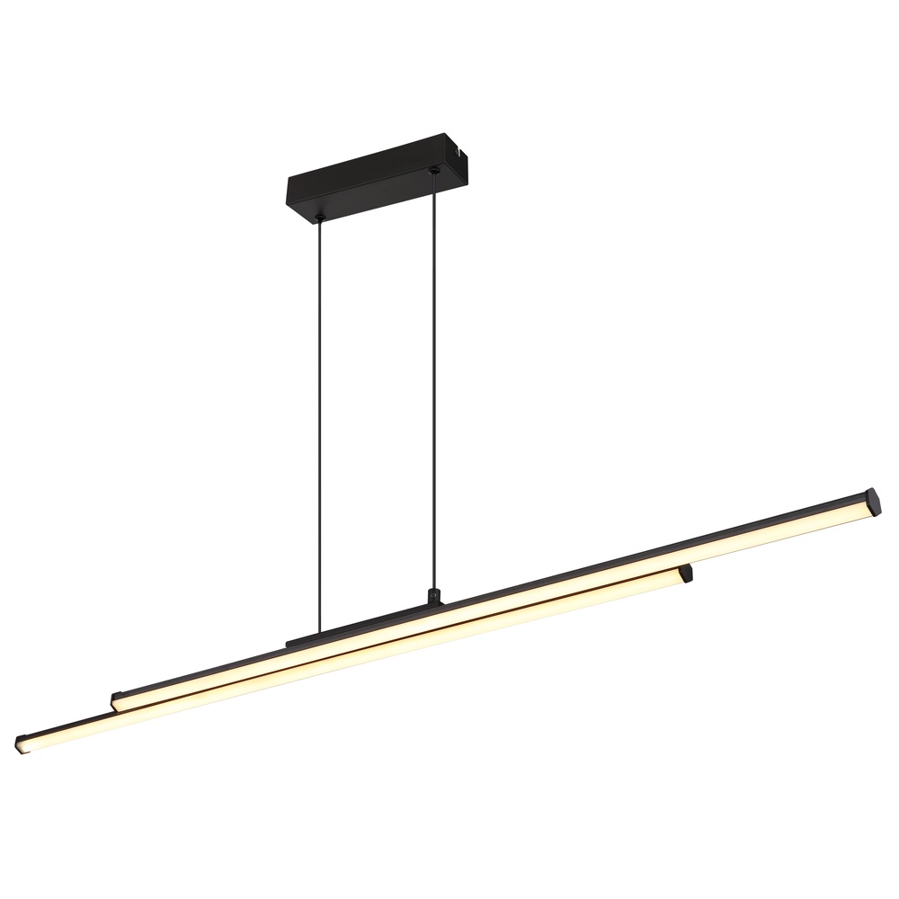 Globo Moderne hanglampKirina 110cm zwart - 67342-24H