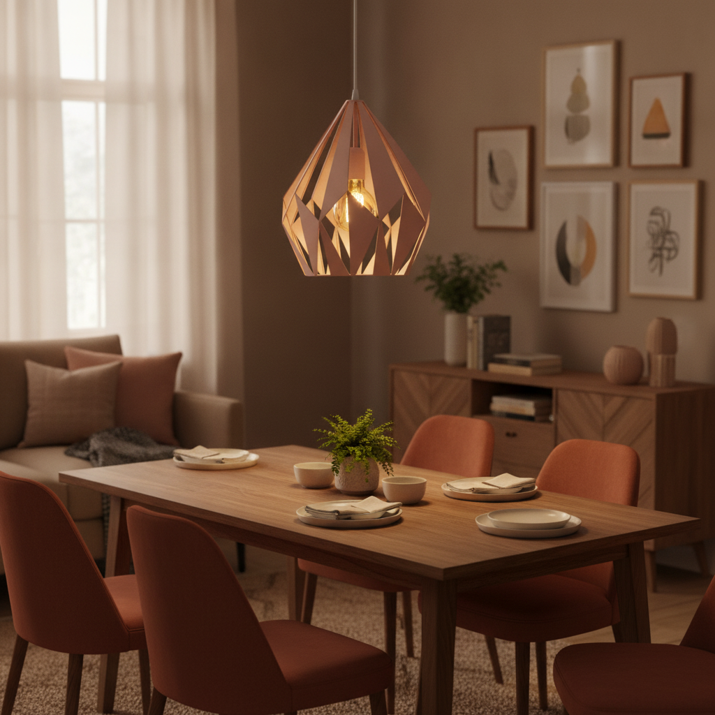 Eglo Pastel hanglampCarlton-P Pastel roze - 49024