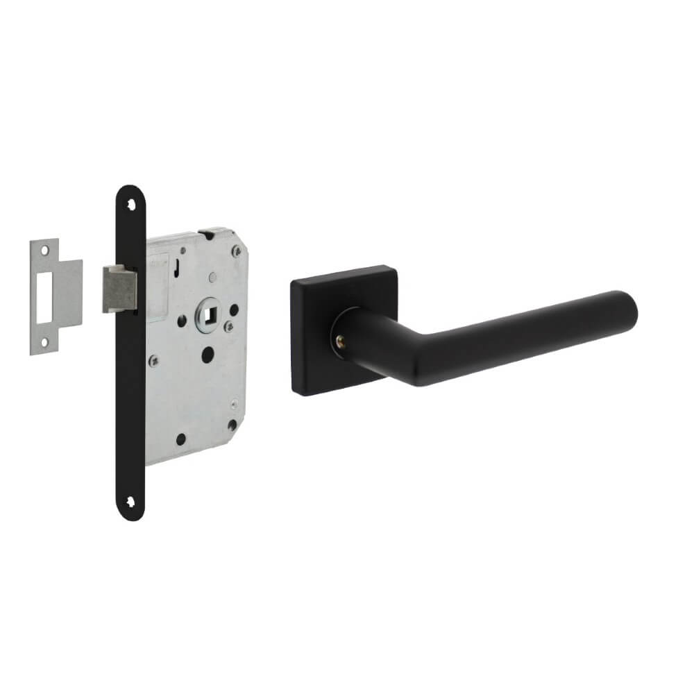 Intersteel Compleet deurklinksetBroome zwart - 0023.005898
