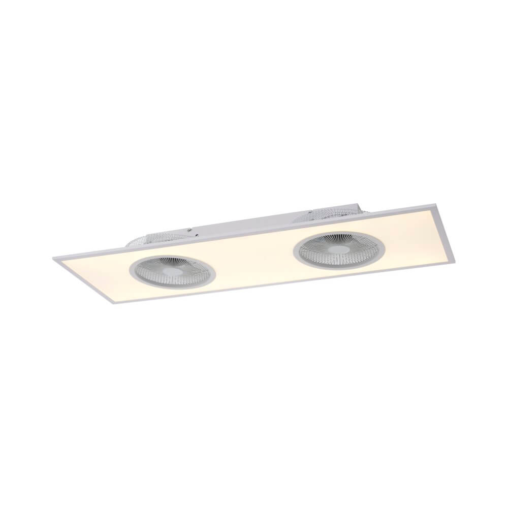 Paul Neuhaus Plafondventilator lamp Flat-Air 120cm 2700-5000K wit - 14643-16