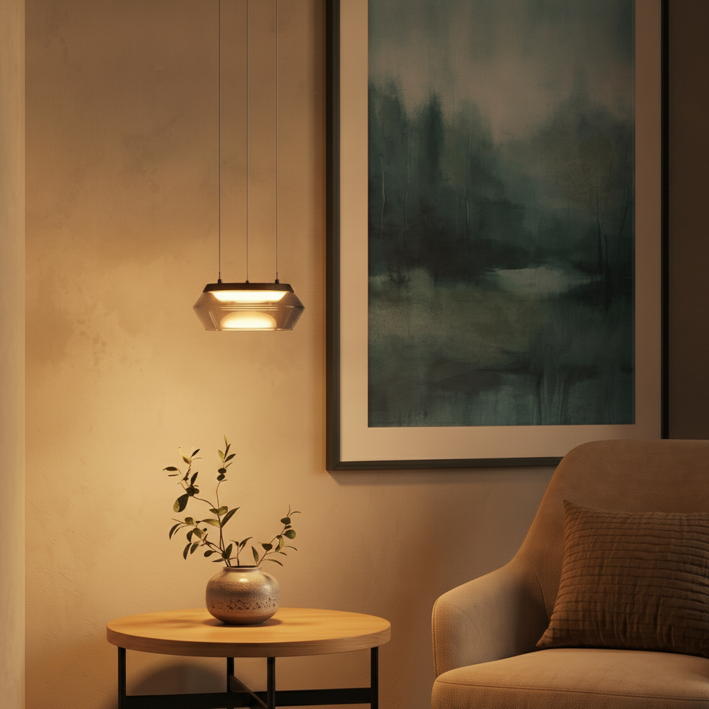 Lyora Strakke hanglampJailyn 1-lichts - 9236101