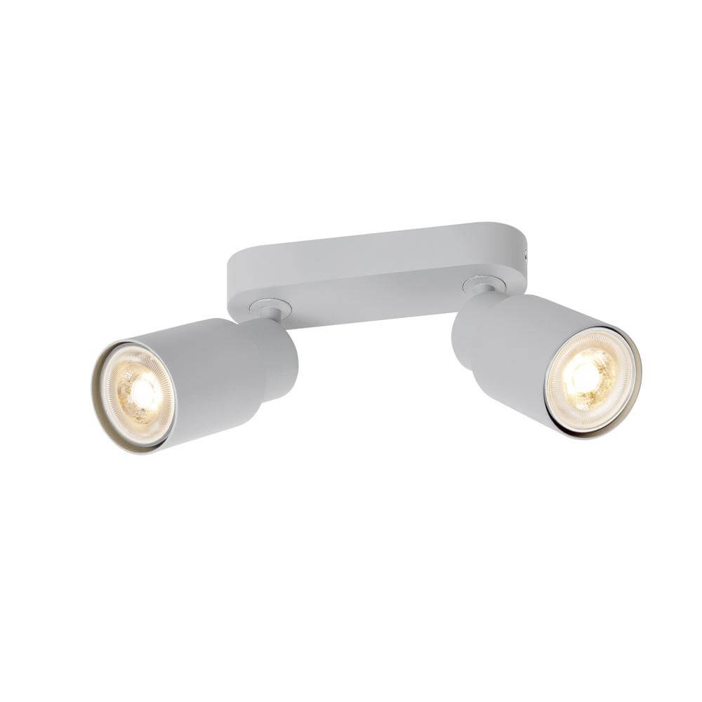 SLV Dubbele spotPuri 2.0 Tube grijs - 1008364