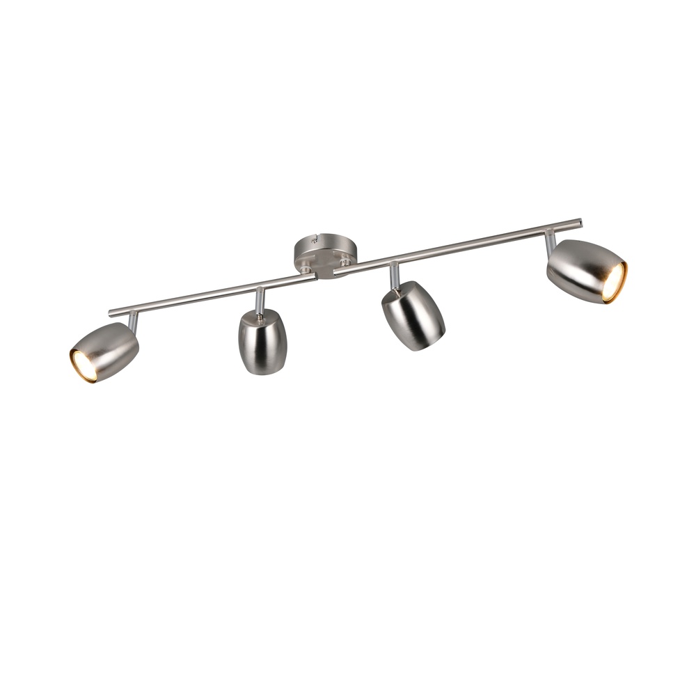 Trio Plafondlamp Nancy 4-lichts nikkel - R86264007