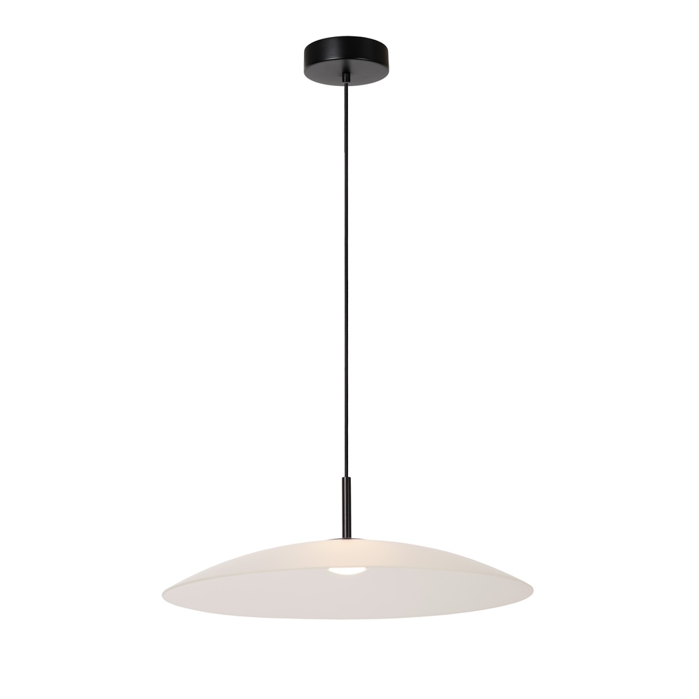 Premium by Lucide Strakke hanglampMenga Ø 60cm wit glas - 25417/12/61