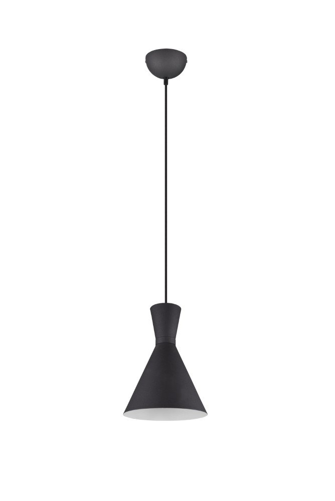 Trio Zwarte hanglampEnzo Ø 20cm - R30781032